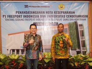 Freeport & UNCEN Sinergi Bangun Gedung Pusat Sains dan Kemitraan