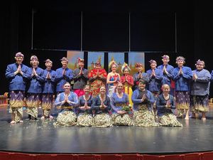 Warga Amerika Serikat Tampil Memukau Bermain Gamelan di Montana