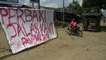 Gegara Ini Akses Jalan di Pattallassang Gowa Diblokir Warga