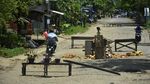 Gegara Ini Akses Jalan di Pattallassang Gowa Diblokir Warga