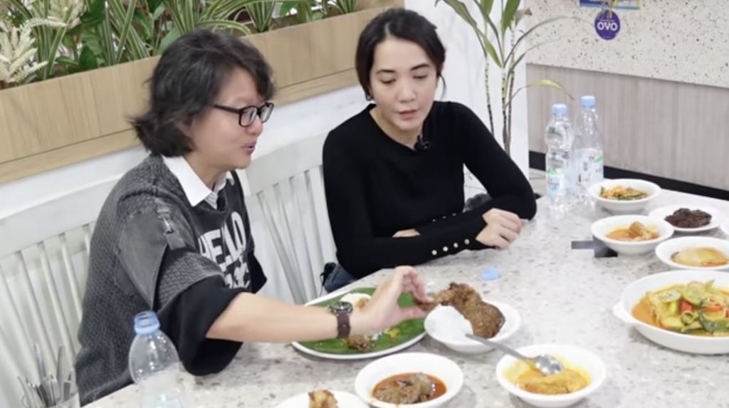 Grace Tahir Tak Suka Nasi Padang, Bergidik Saat Cicip Tunjang hingga Paru