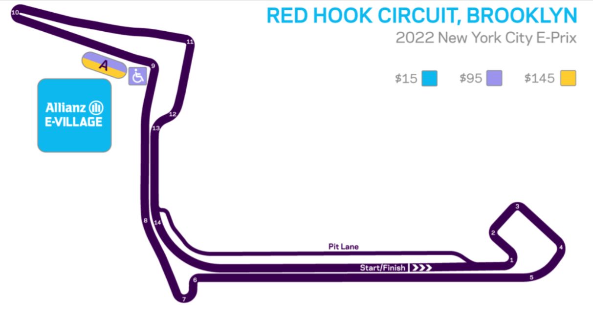 Harga tiket New York City E-Prix