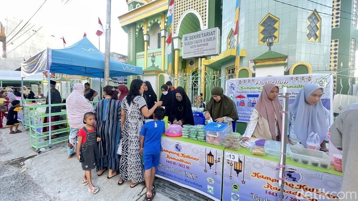 Kampung Kuliner Unik di Parepare, Beli Takjil Diskon Minyak Goreng