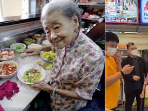 Disambut Meriah! Nenek 92 Tahun Ini Kembali Buka Kedai Mie Usai Cuti