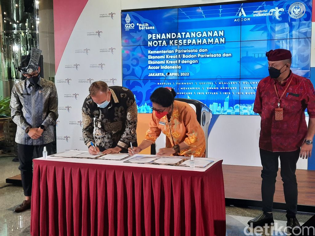 Kemenparekraf dan Accor Jalin Kerjasama untuk Pemulihan Pariwisata