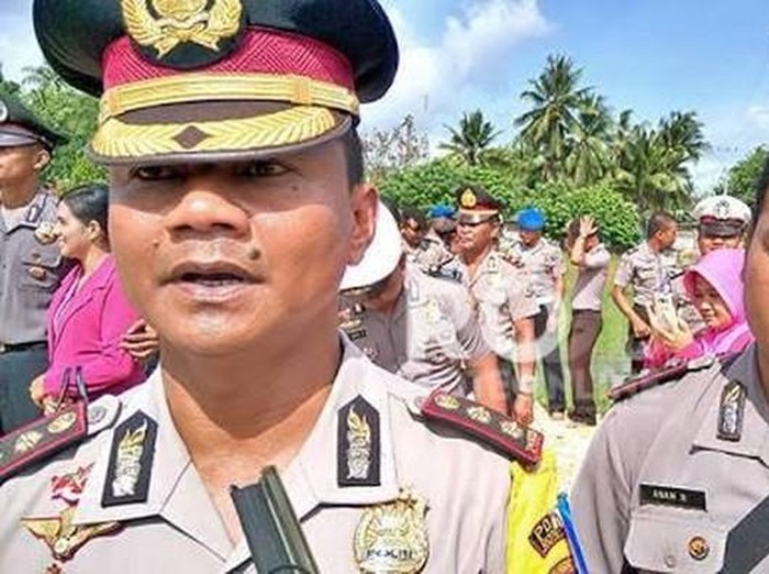 Kombes Murry Miranda saat masih menjabat Kapolres Rote Ndao, NTT