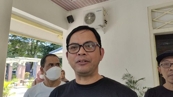 Komisioner Komisi Pemilihan Umum (KPU) Viryan Azis ketika berkunjung ke Kabupaten Lebak, Banten. (Fathul Rizkoh/ detikcom)