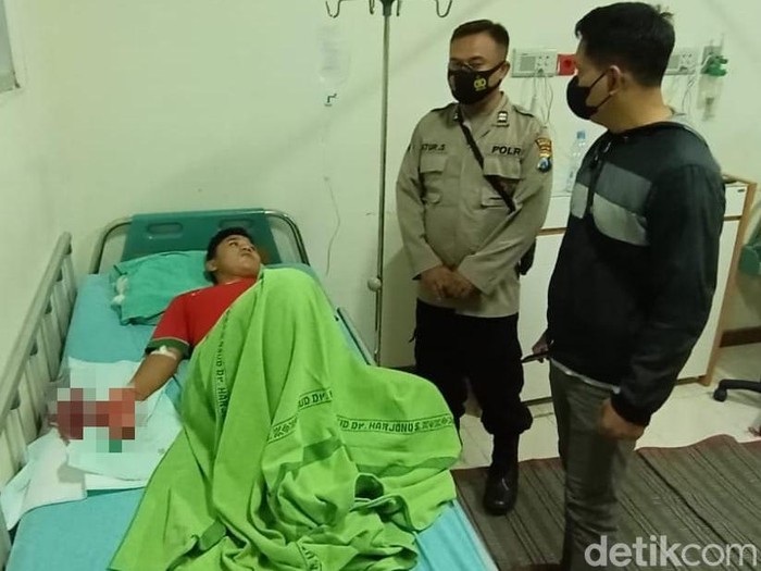korban mercon di ponorogo dirawat