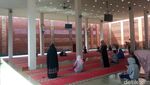 Foto: Masjid Tanpa Kubah Instagenik dari Batu Bata