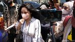 Mawar AFI saat Jalani Pemeriksaan di Polres Depok