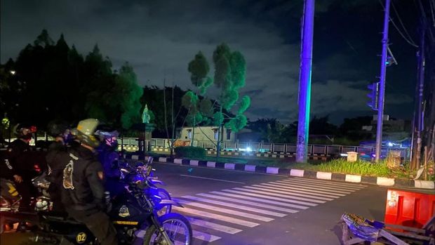 Polisi gelar patroli di jam-jam rawan guna mencegah tawuran dan gangguan kamtibmas lainnya di wilayah Kabupaten Bogor