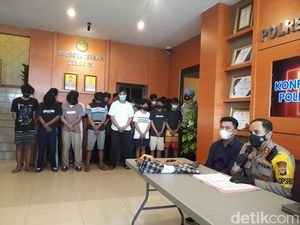 Tawur Bersenjata Sarung Isi Batu, 20 ABG di Bantul Diciduk Polisi