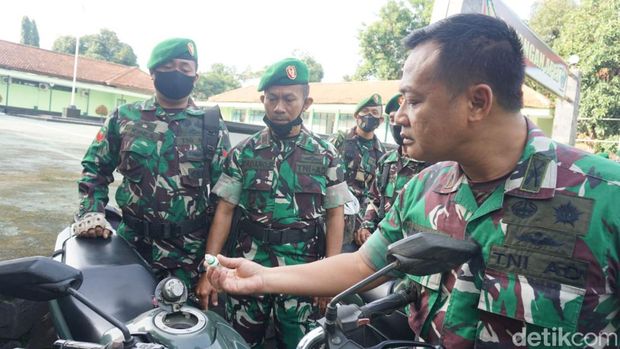 Produk AMR buatan Dandim 0617 Majalengka Letkol Inf Andik Siswanto.