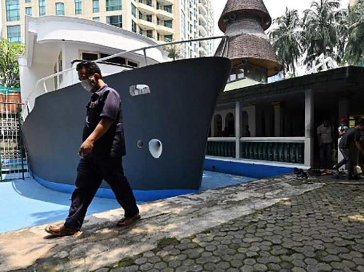 Ramadan, Masjid Perahu Jakarta Ramai Jemaah