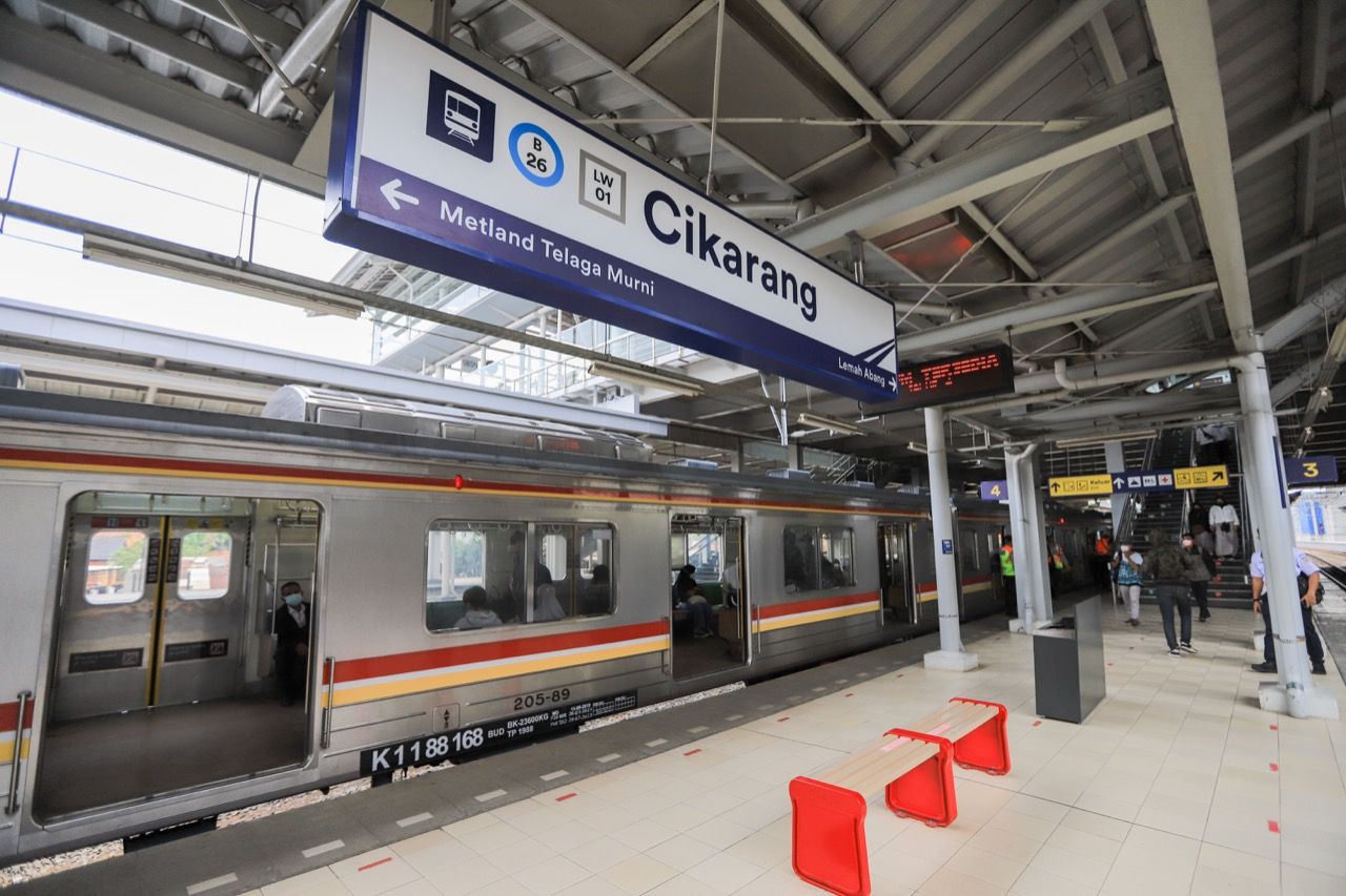 Transformasi Stasiun Cikarang