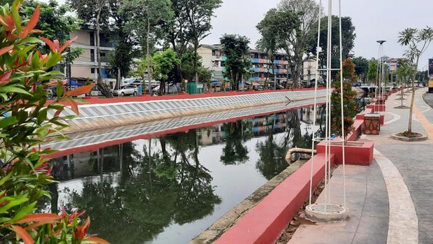 Potret Sekanak Lambidaro, anak Sungai Musi yang disulap jadi destinasi wisata baru di Palembang. (Foto: Prima Syahbana)