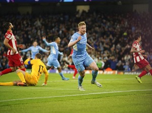 Man CIty Vs Atletico: Pergantian Pemain Ubah Alur The Citizens