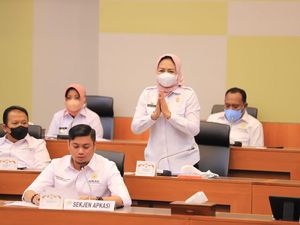 Bupati Tulang Bawang Hadiri RDPU dengan Banggar DPR Bahas UU HKPD