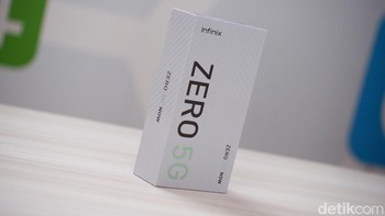 Ini menjadi ponsel 5G pertama Infinix di Indonesia. Foto: Adi Fida Rahman/detikINET