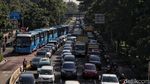 Jakarta Macet Lagi, Lalin di Kawasan Cililitan Tersendat Pagi Ini