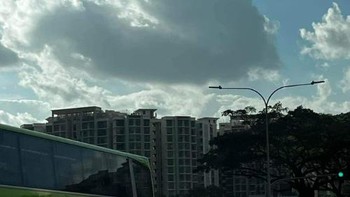 Awan dikira ayam goreng. Foto: Twitter