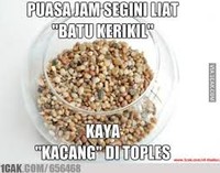 Meme godaan puasa