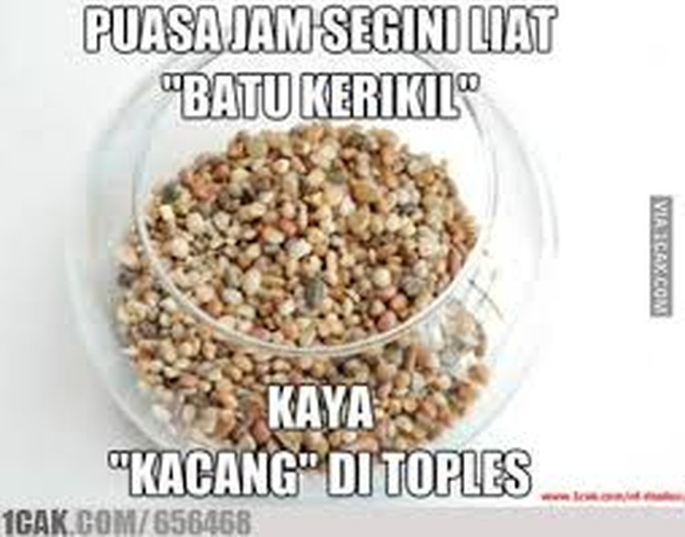 Meme godaan puasa