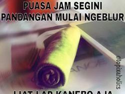 Meme Godaan Saat Berpuasa Bikin Ngakak Abis