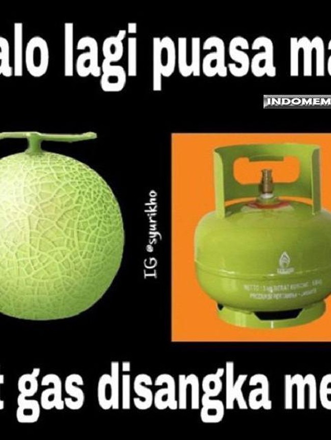 Baru Hari Pertama, Meme Godaan Puasa Sudah Menggila