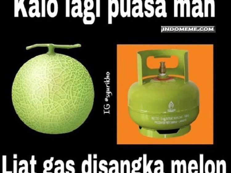 Baru Hari Pertama, Meme Godaan Puasa Sudah Menggila