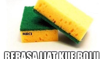 Kue bolu. Foto: Twitter
