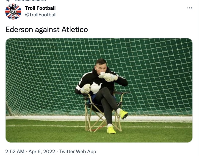 Meme Manchester City vs Atletico