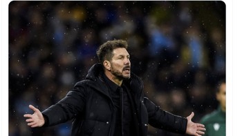 Atletico bahkan tidak menembak satu pun percobaan ke gawang City. Foto: Twitter