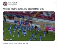 Meme Manchester City vs Atletico