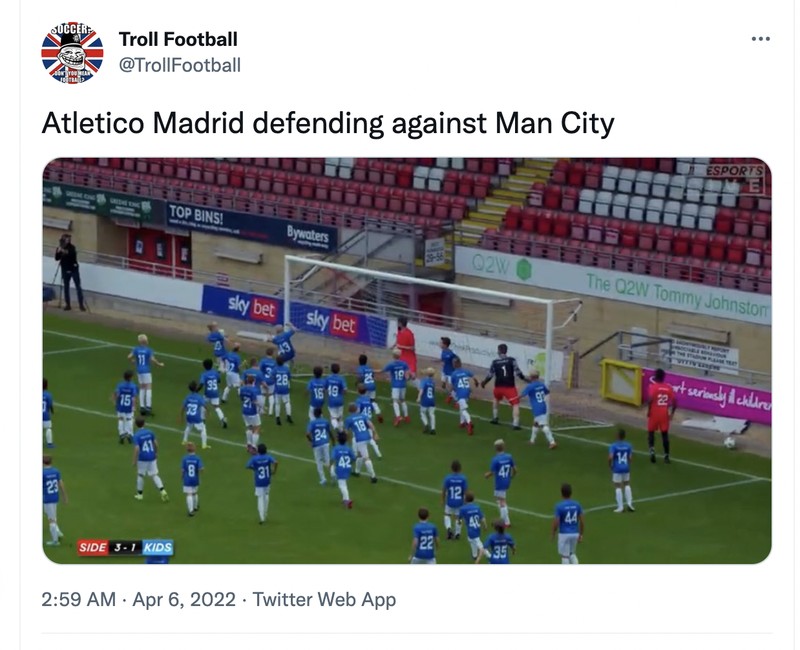 Meme Manchester City vs Atletico