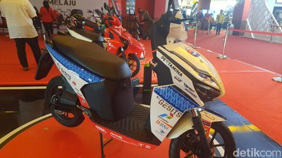 Satu-satunya Motor Listrik Lokal yang Jadi Motor Paddock MotoGP