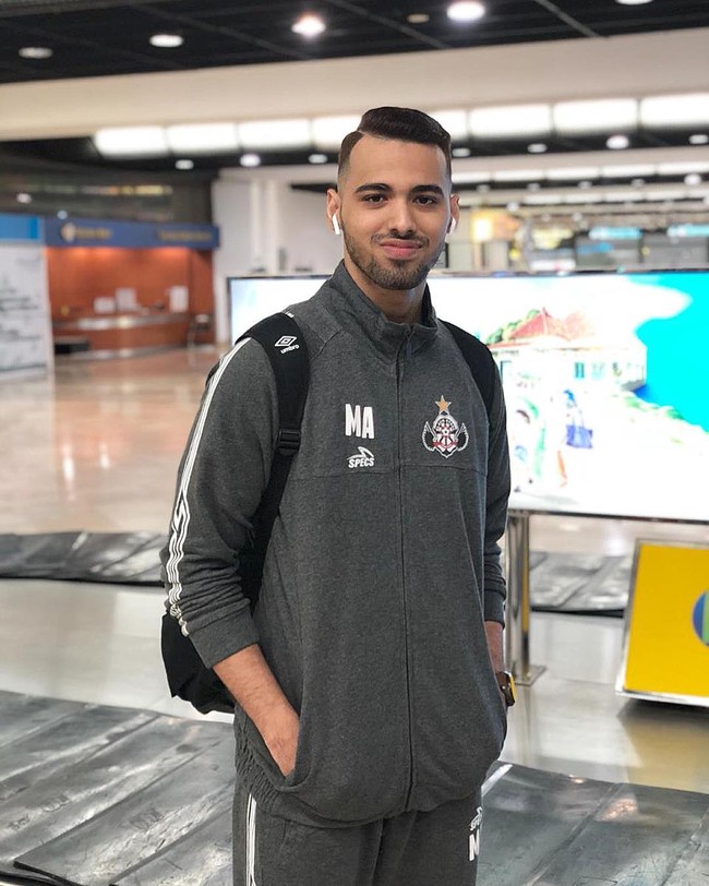 Bisa dibilang Muhammad Albagir suka tampil ala hybe beast dan sporty. Foto: Instagram @muhammadalbagir13