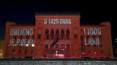 Peringatan 30 Tahun Pengepungan Berdarah di Sarajevo, Bosnia