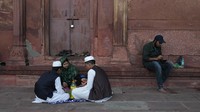 Bulan Ramadan ini disambut umat Muslim di India dengan penuh sukacita, tidak terkecuali dengan jemaah Masjid Jama New Delhi.