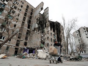 Serangan Rusia Tewaskan 2 Orang di Wilayah Donetsk
