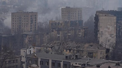 Potret Kota Mariupol yang Hancur Lebur Imbas Perang Rusia-Ukraina