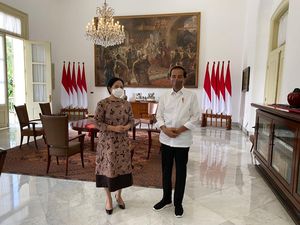 Relawan Deklarasi Puan Maharani Capres di Medan