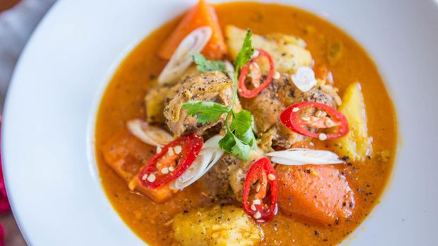Resep Kari Ayam dan Sayuran