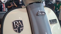 Bicara aspek dapur pacu, Royal Alloy TG150 dibekali mesin 1 silinder, 4 tak, 149 cc, dengan output tenaga maksimum 9,8 kW pada 8.500 rpm dan torsi maksimum mencapai 12,0 Nm pada 6.500 rpm. Foto: Luthfi Anshori/detikOto