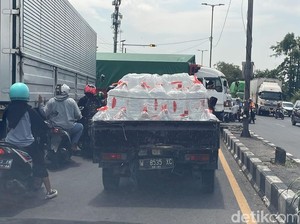Waduh! Macet di Gedangan-Aloha Bikin Waktu Tempuh Jadi 30 Menit