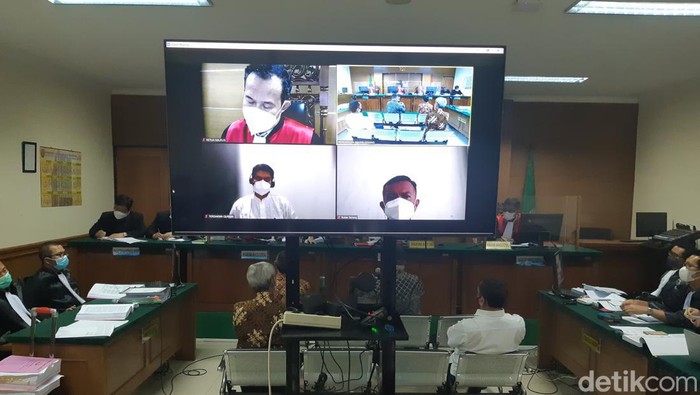 Suasana sidang terdakwa eks pejabat Bea Cukai Soetta
