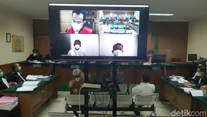 Suasana sidang terdakwa eks pejabat Bea Cukai Soetta