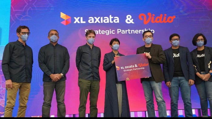 XL Axiata berkolaborasi dengan Vidio