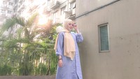 Dua tahun pandemi membuat Zahra Jasmine tak bertemu teman-teman dekatnya. Sehingga kini dia berniat untuk kembali menyambung silaturahmi. (Foto: dok. Zahra Jasmine) 