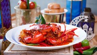 Sementara dari The Ritz-Carlton Langkawi Malaysia ada Executive Chef Mattia Salussoglia yang menyajikan Gulai Udang Darat Tumis Nanas, Laksa Kedah, Ikan Bakar Kelapa Parut, Ayam Percik Cik Mek Molek, Kari Ayam Kapitan Nyonya hingga Jenahak Asam Pedas Foto: The Ritz-Carlton Jakarta/Detikfood